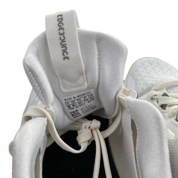 NEW adidas Edgebounce Running Shoes Sneaker White Tech Silver Size 10 - Picture 9 of 9